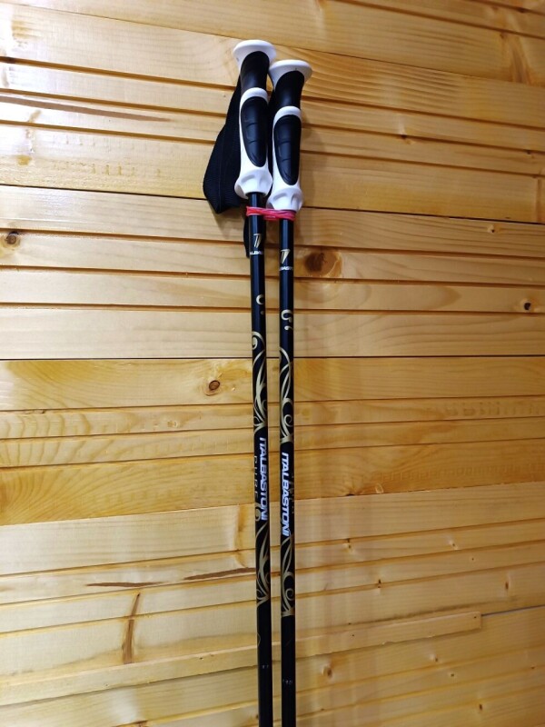 NOVÉ PALICE ITALBASTONI PURE BLACK-GOLD 115CM